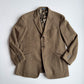 Polo Ralph Lauren (46L, XL) Olive Herringbone Wool Hacking Jacket