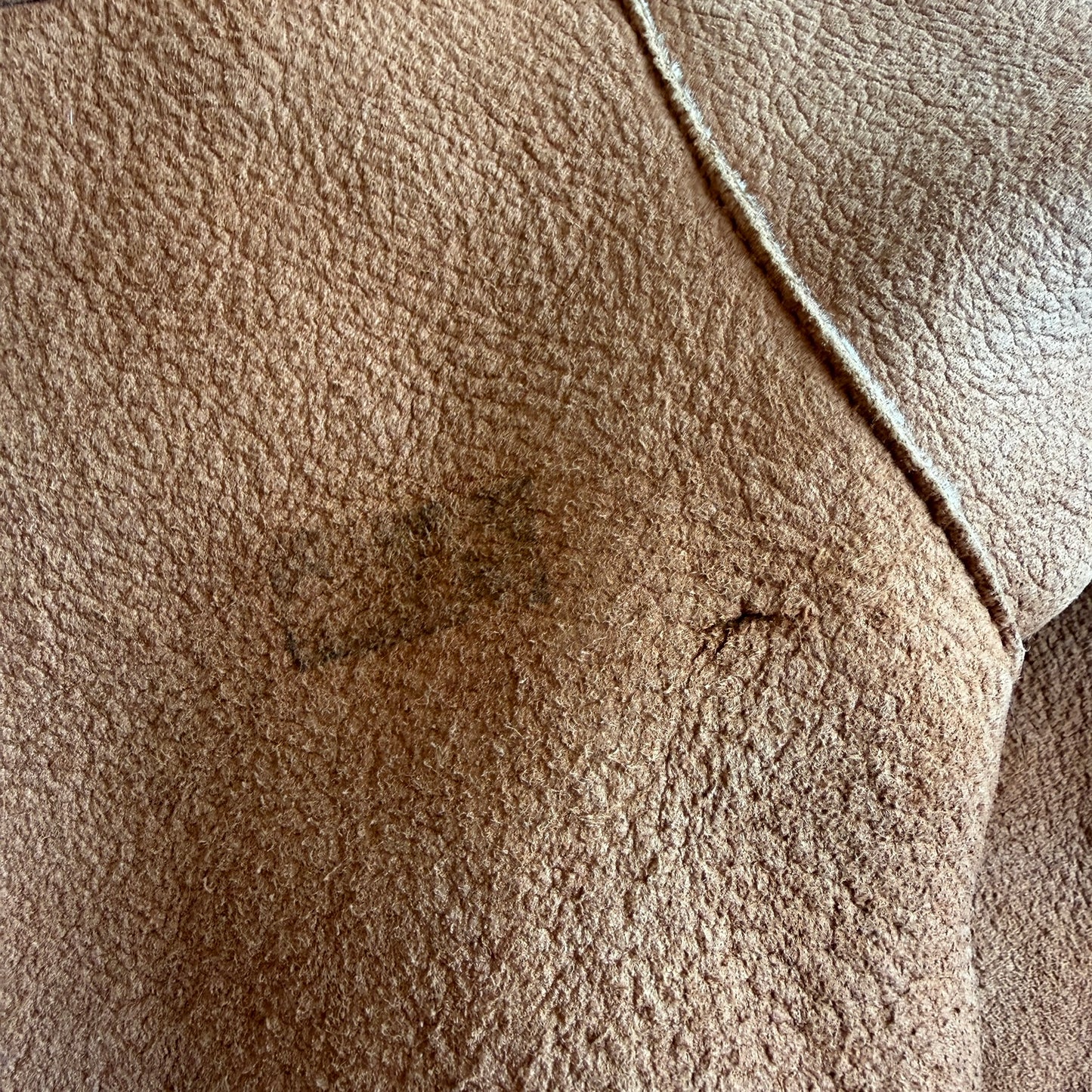 Ermenegildo Zegna (50IT /M) Leather Shearling Tan Bomber Jacket