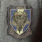 VNTG Polo Ralph Lauren (L / XL) Crest Navy Blue Cotton Twill Sport Coat