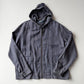 VNTG Polo Ralph Lauren (M) 100% Linen Slate Blue Hooded Jacket