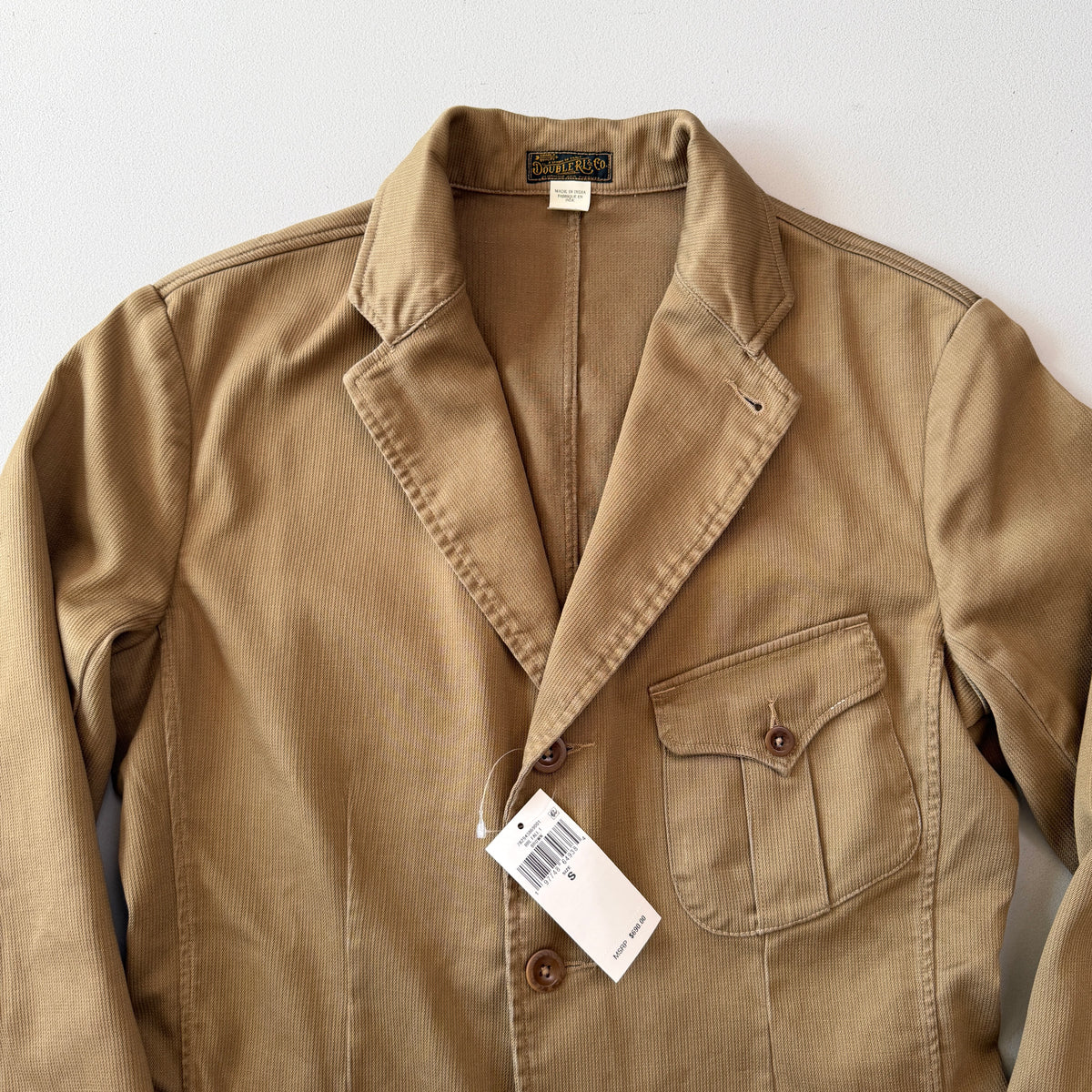 NWT RRL Ralph Lauren (S) Half-Norfolk Bedford Corduroy Desert Brown Sport Coat