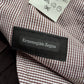 Ermenegildo Zegna (35/34x33 Slim) 100% Oxblood Brown Casual Wool Pants