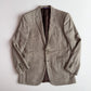 Ralph Lauren Purple Label (38R) Wool/Silk/Linen Beige Houndstooth Sport Coat
