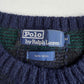 VNTG Polo Ralph Lauren (M) Black Watch Wool Knit Sweater