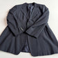 Giorgio Armani (58 / fits like 56L) Single Button Wool/Silk Twill Sport Coat