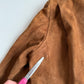 Polo Ralph Lauren (XL) Half-Norfolk Suede Leather Tawny Brown Sport Coat
