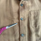VNTG Polo Ralph Lauren (M) RARE Linen Cotton Canvas Chore Coat