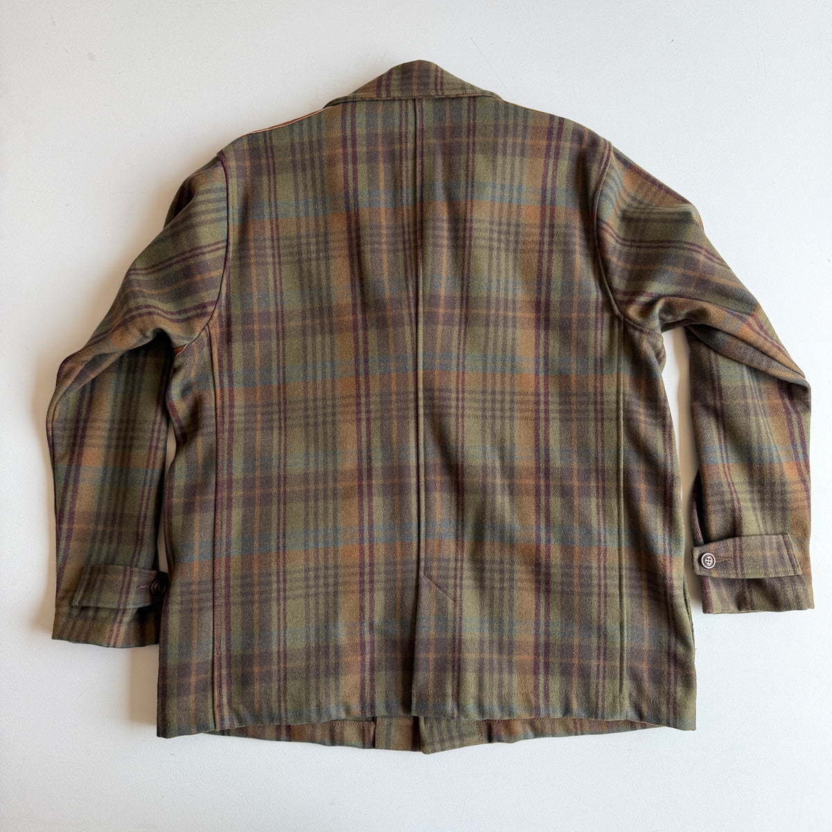 Filson (L) Yukon Wool Plaid Shooting Cruiser Mackinaw Coat
