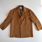 Ermenegildo Zegna (48IT / S) 100% Cashmere Tawny/Burnt Orange Flannel Car Coat