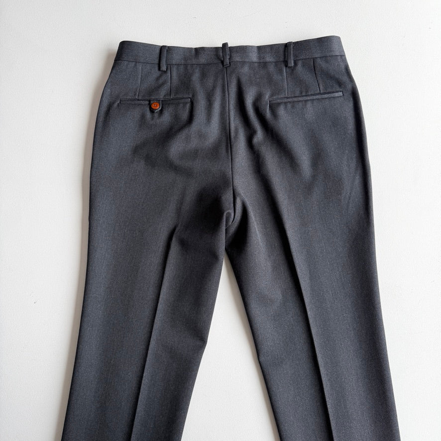 Phineas Cole (34x30) Continuous Crease Slim Wool Twill Pants