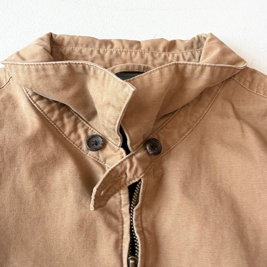 VNTG Polo Ralph Lauren (XL) Canvas Flannel Lined Ribbed Jacket