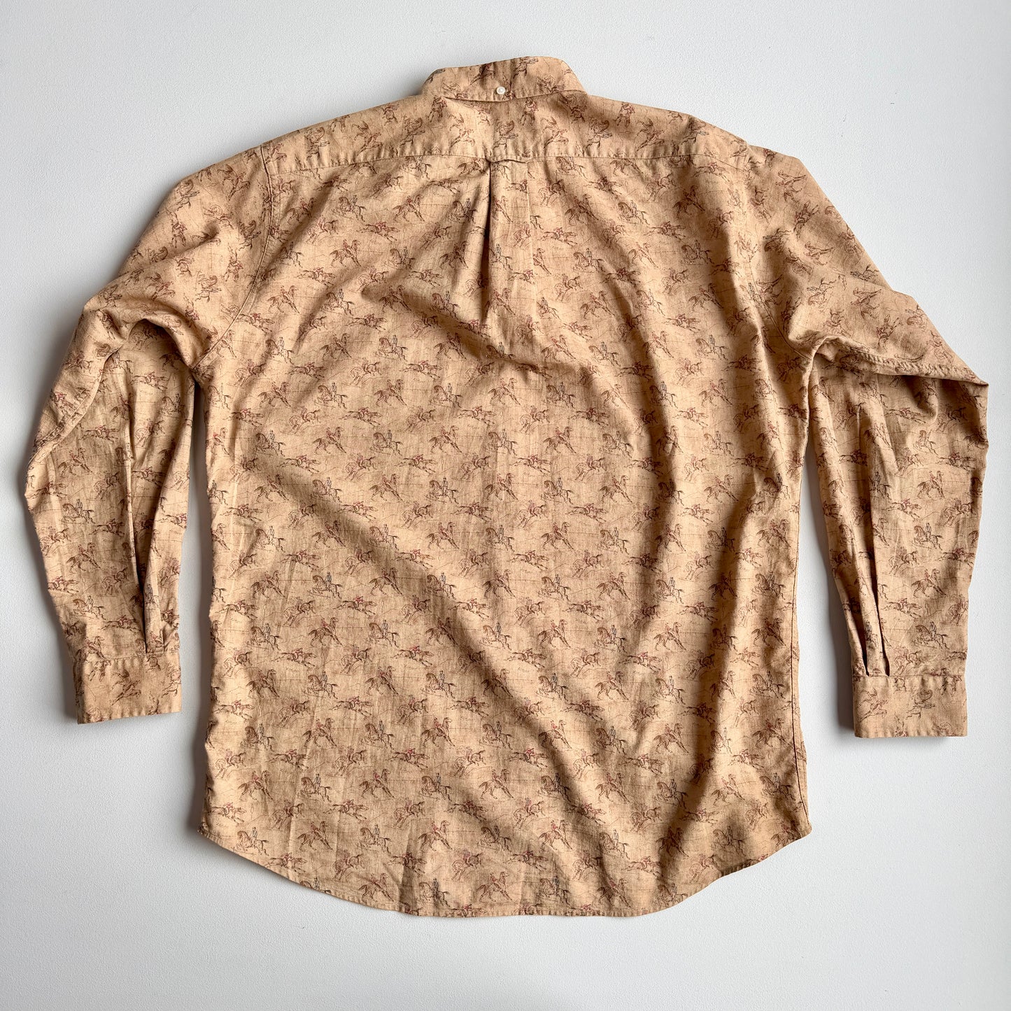 Polo Ralph Lauren (M) Equestrian Cotton Poplin Button Down Shirt