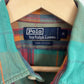 VNTG Polo Ralph Lauren (M / L) Pastel Cotton Twill Plaid Shirt