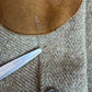 VNTG RRL Ralph Lauren (M) Olive Wool tweed Double Cape Sports Coat