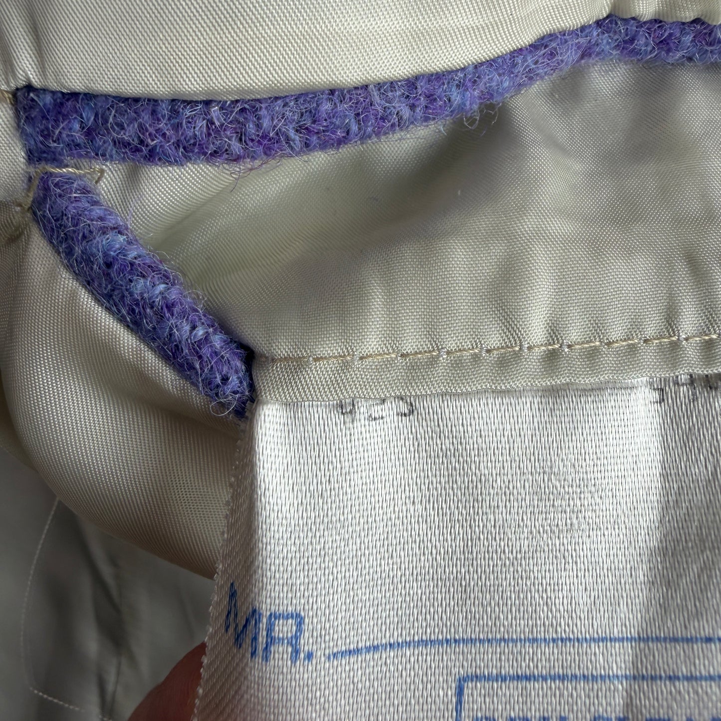 VNTG Polo Ralph Lauren (42S / 42R) Lavender 100% Wool Tweed Sport Coat