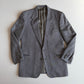 Valentino Uomo (44L) Wool Silk Herringbone Unvented Two Button Sport Coat