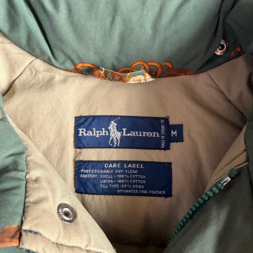 VNTG Ralph Lauren (M) Equestrian Down-Filled Puff Jacket
