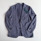 Boglioli (52 IT) Wool Hopsack Unstructured Slate Blue K Jacket