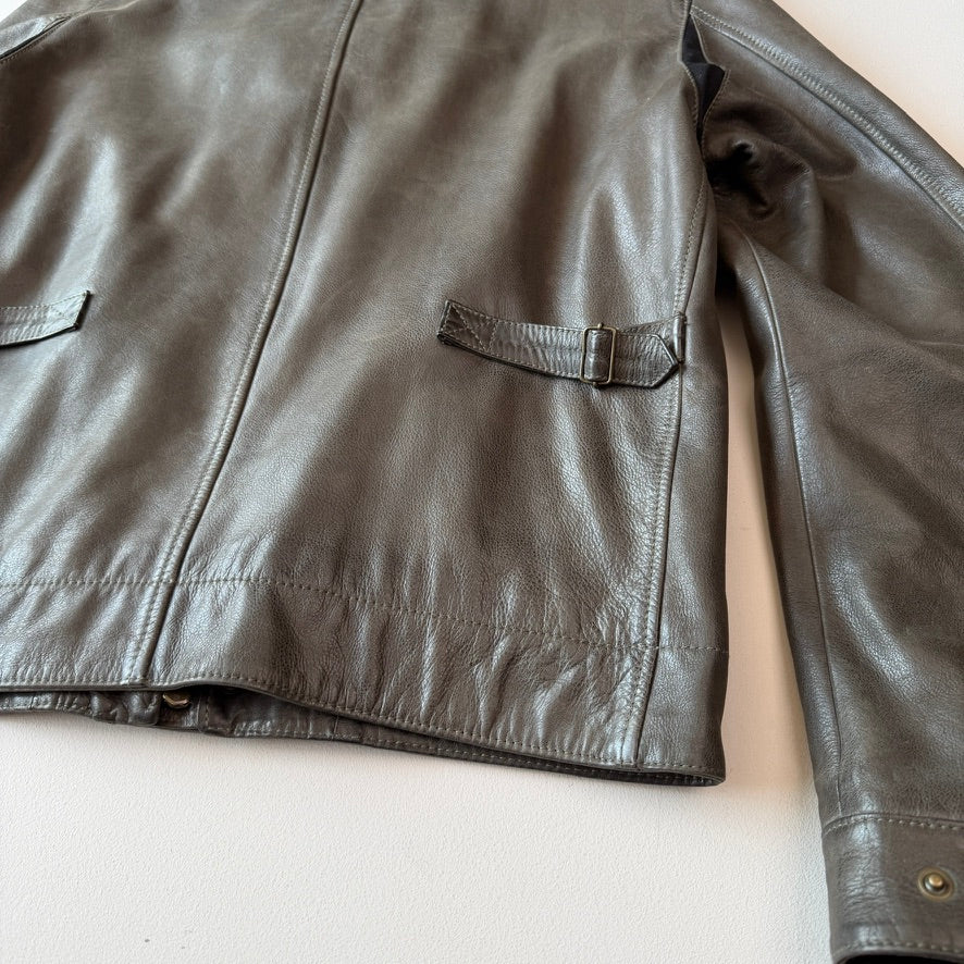 Belstaff Brad Gold Label (M) Motorcycle Leather Jacket