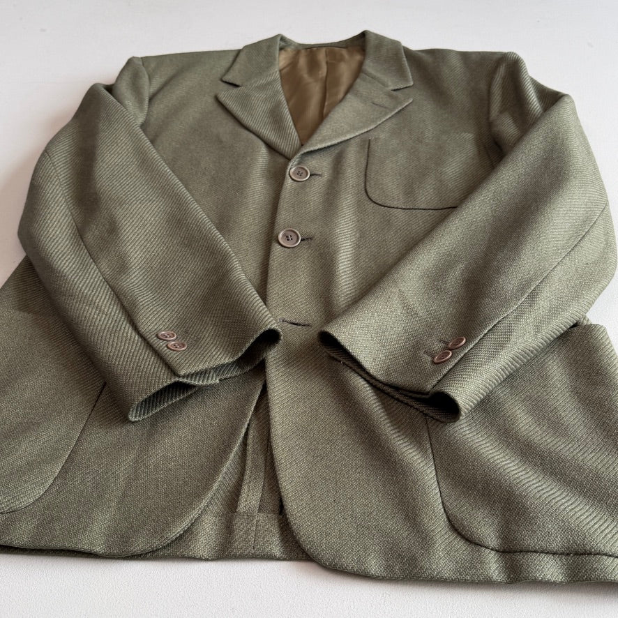 Ermenegildo Zegna (52IT) Sage Silk/Cashmere Casual Sport Coat