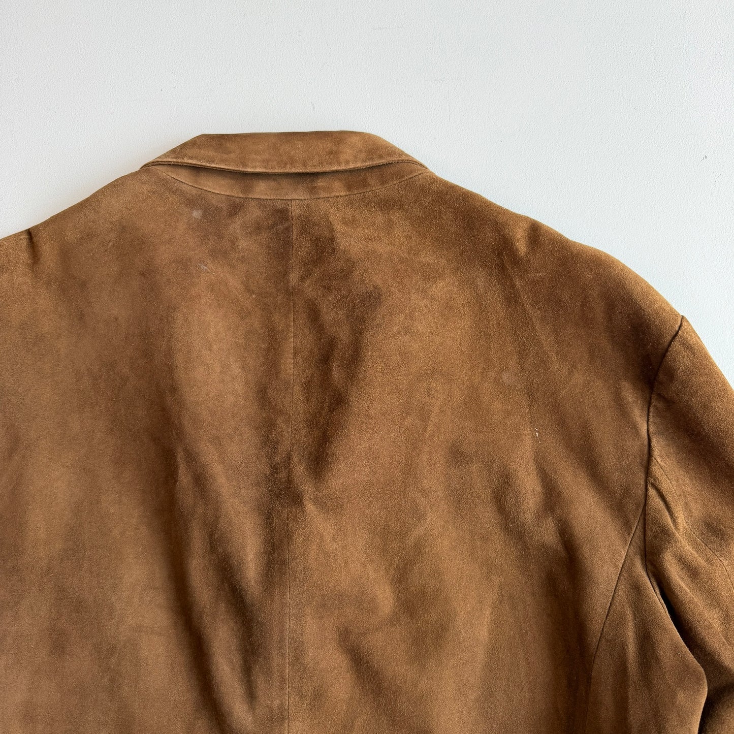 Polo Ralph Lauren (46R) Hacking Equestrian Suede Leather Brown Sports Jacket Coat