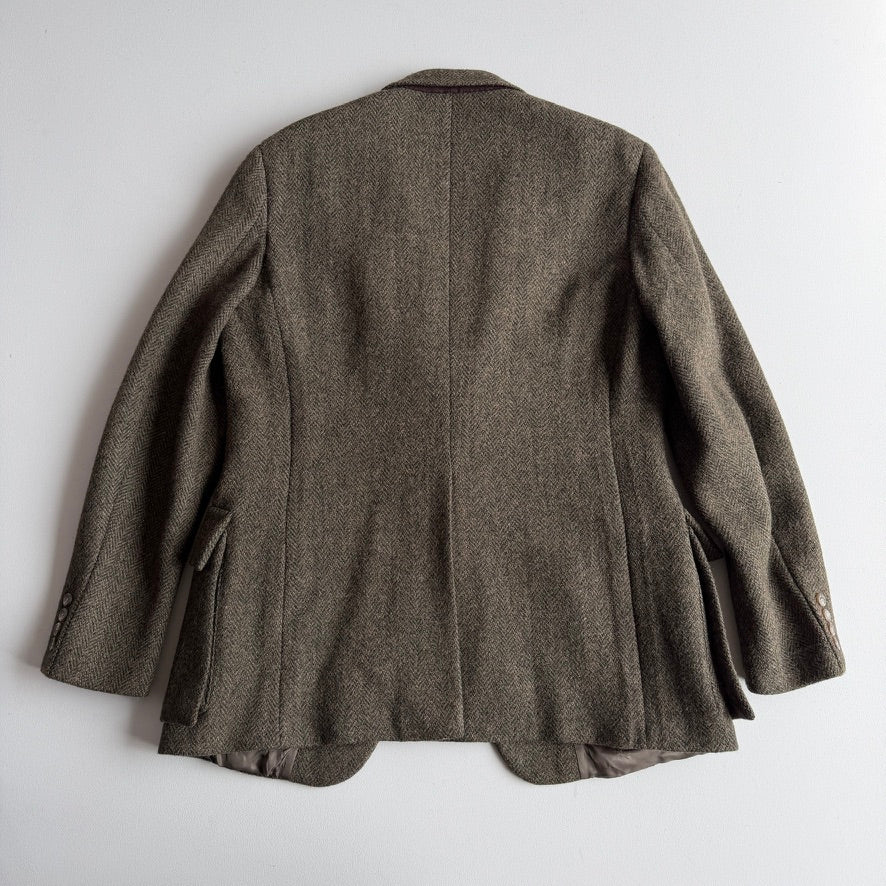 VNTG Polo Ralph Lauren (42R / 42L) Full Canvas Tweed Wool Sports Coat