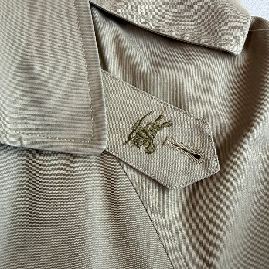 VNTG Burberry (54 / XL) Cotton Gabardine Zip Harrington Jacket