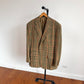 Ralph Lauren Purple Label (42R) Cashmere Flannel Full-Canvas Houndstooth Check Sport Coat