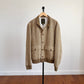 Polo Ralph Lauren (XL) Linen/Silk/Wool Tweed Beige Bomber-Style Jacket