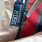 VNTG Polo Ralph Lauren (M) Y2K Striped Cotton Rugby Shirt