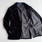 Polo Ralph Lauren (40R) Black Velvet Velour 100% Cotton Sport Coat
