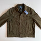 NWT Polo Ralph Lauren (XL) Olive Green Goat Suede Leather Trucker Jacket