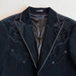 RRL Ralph Lauren (46R) Velvet Velour Floral Decorative Western Sport Jacket