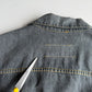 Gucci (52IT / L) Gray Faded Denim Type III Trucker Jacket