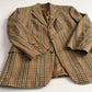 Ralph Lauren Purple Label (42R) Cashmere Flannel Full-Canvas Houndstooth Check Sport Coat