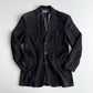 Polo Ralph Lauren (S / 38R) Black Suede Leather Structured Sport Coat