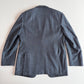 Canali (IT 56L / US 46L) Wool Blue Speckled Flecked Melange Sport Coat