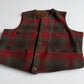 VTNG Polo Ralph Lauren (L) Wool Shadow Plaid 4 Pocket Vest