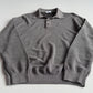 Brioni (50IT) Gray Wool Knit Collared Button Pullover Sweater