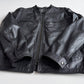 Belstaff (42 / 52IT) Nappa Lamb Leather Raceway Motorcycle Black Jacket