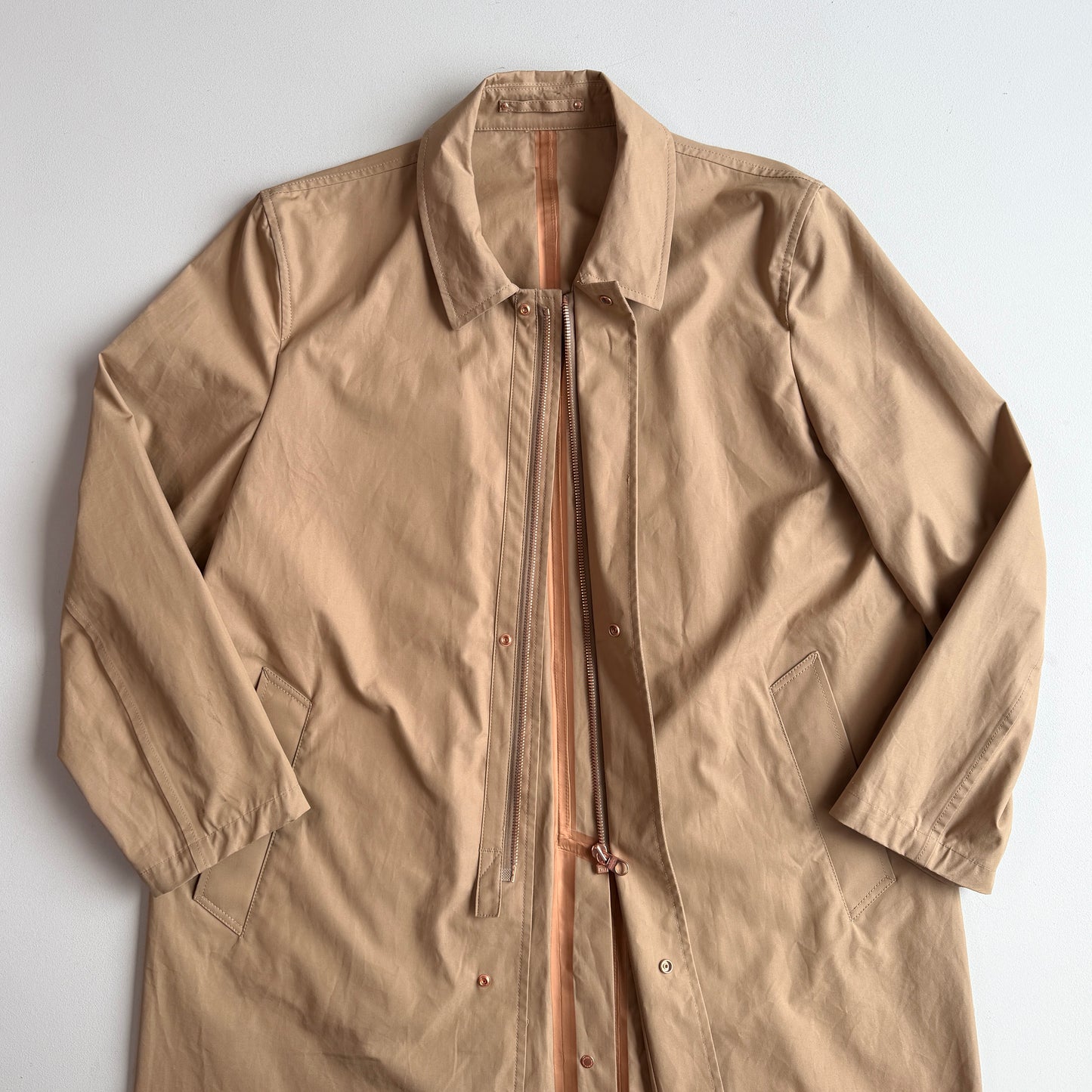 Private White VC (6 /XL) Jack's Mac Ventile Cotton Khaki Rain Coat