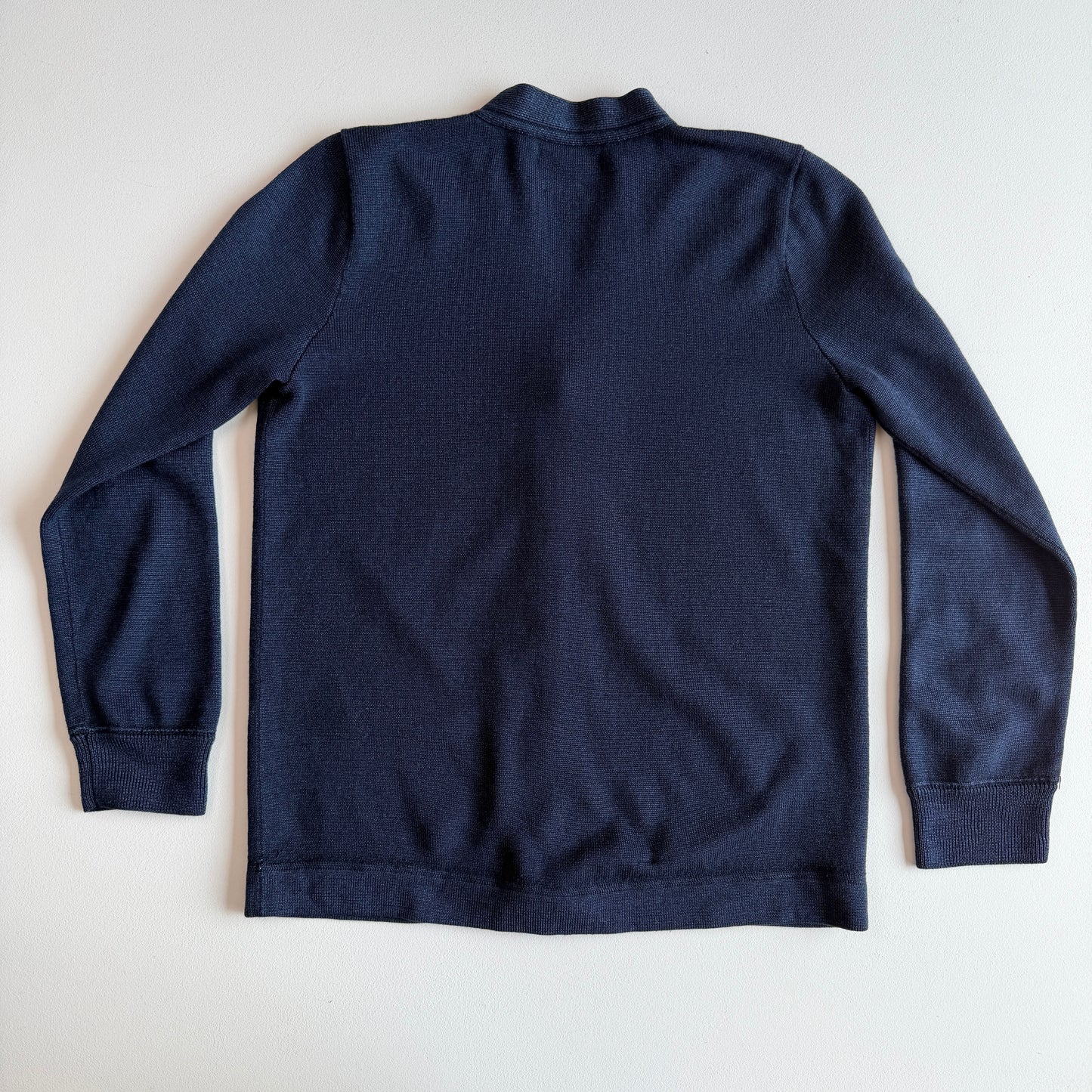 RRL Ralph Lauren (M) Indigo-Dyed Blue 100% Wool Cardigan Sweater