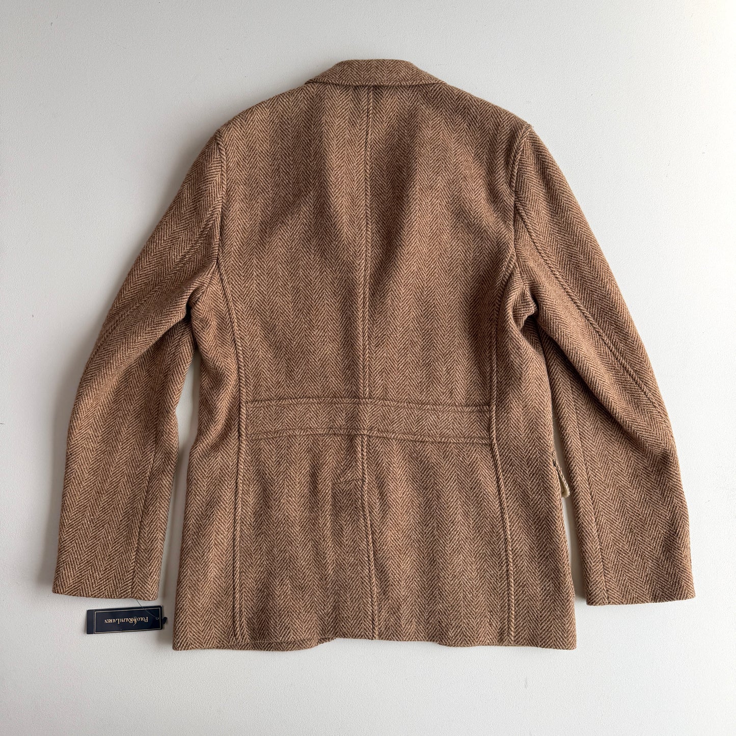 NWT Polo Ralph Lauren (40R) 100% Wool Tweed Unstructured Sports Coat