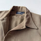 VNTG Polo Ralph Lauren (L) 100% Wool Whipcord Olive Military WWII Shirt