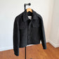 Burberry (48IT) 100% Wool Tweed Charcoal Military Button Jacket