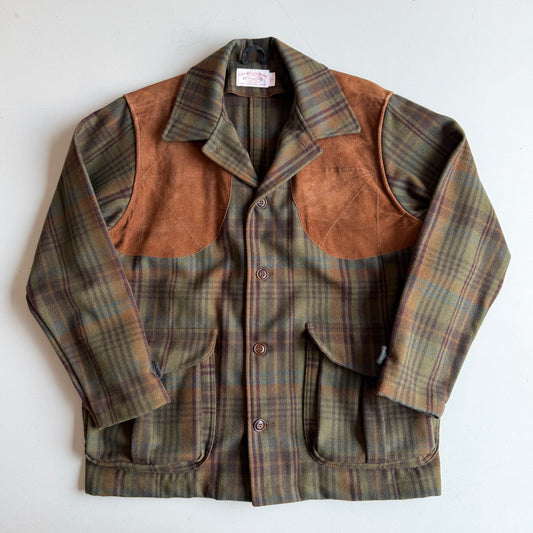Filson (L) Yukon Wool Plaid Shooting Cruiser Mackinaw Coat