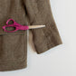 VNTG RRL Ralph Lauren (M) Olive Wool tweed Double Cape Sports Coat