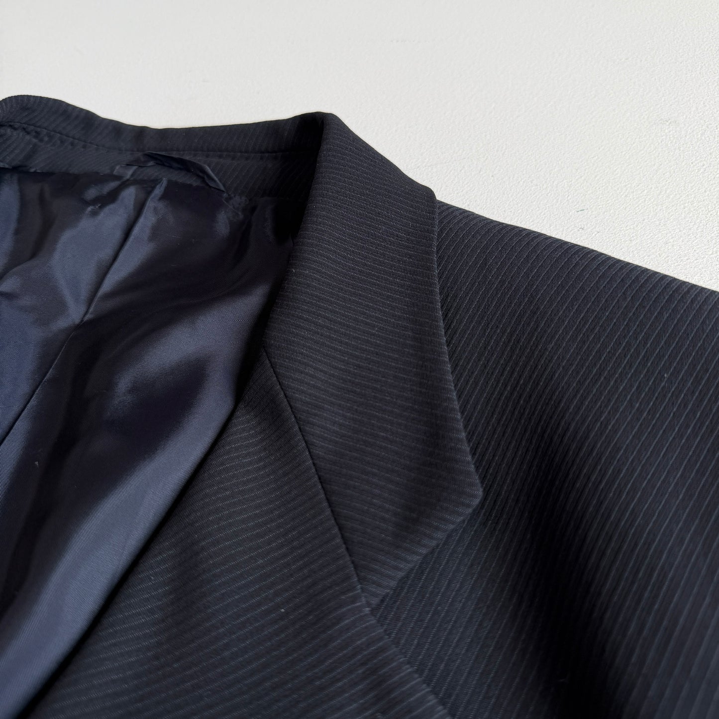 Giorgio Armani (58 / fits like 56L) Single Button Wool/Silk Twill Sport Coat