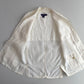 Ralph Lauren Purple Label (M) 100% Linen Ivory Cream Chore Coat Jacket
