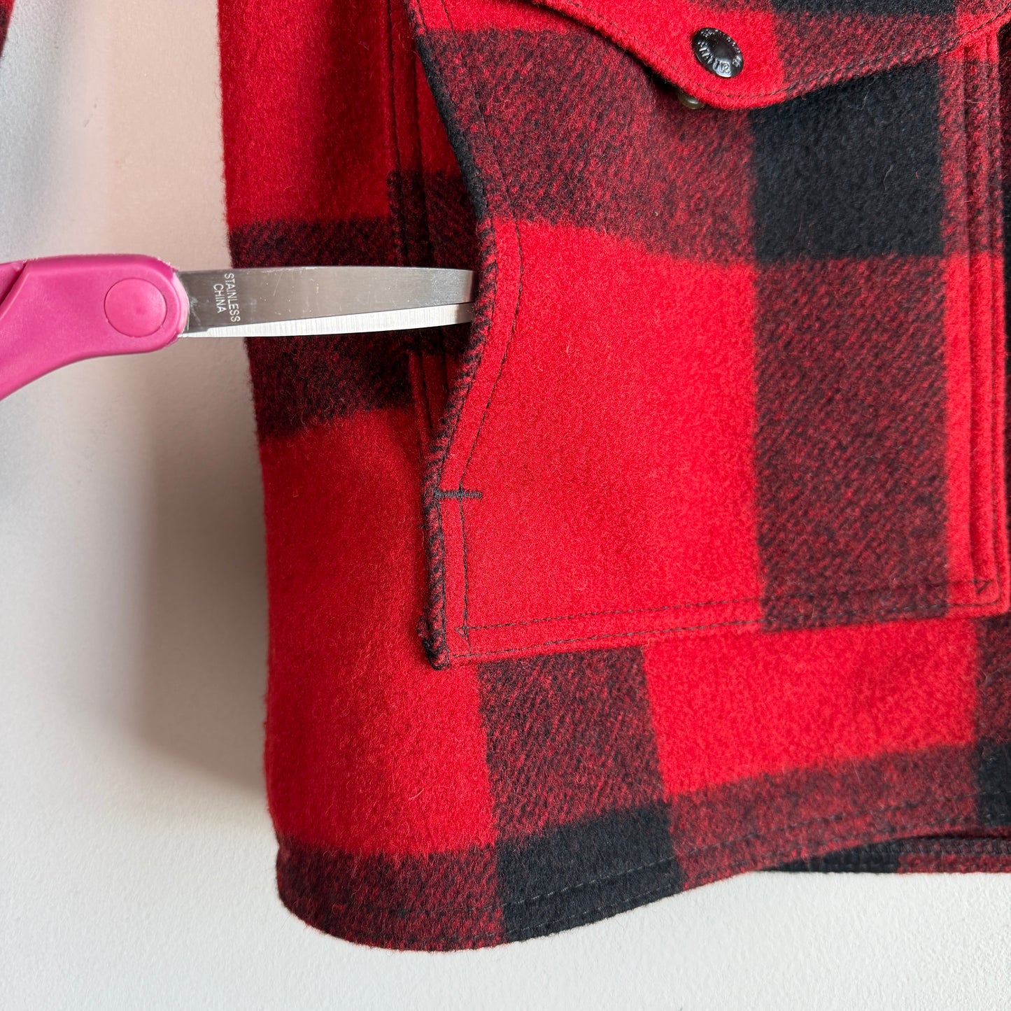 Filson (M) Buffalo Plaid Cruiser Mackinaw Wool Jacket